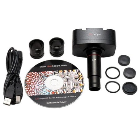 Amscope 1.3MP USB Microscope Live Video Photo Digital Camera MA130